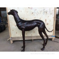 Life Size metal crafts bronze dog statue for sale